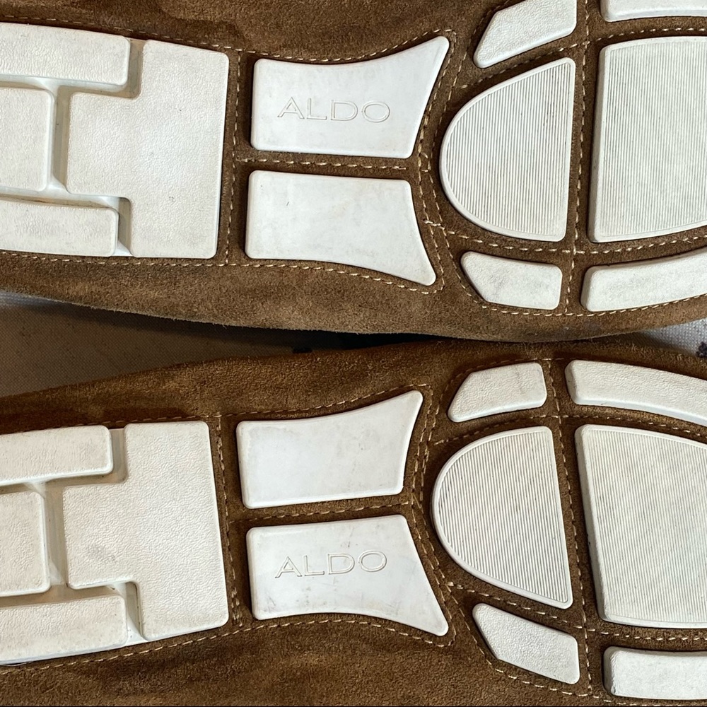 ALDO Suede Moccasin Driving Loafers - Picture 12 of 16